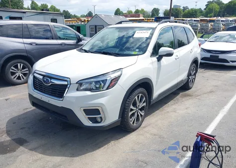 2019 Subaru Forester Limited from USA, damaged, VIN JF2SKAUC5KH573558